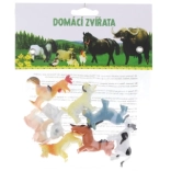 Veselé domáce zvieratká – sada plastových figúrok v sáčku