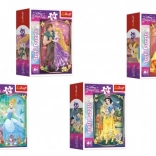 Mini puzzle DISNEY PRINCESS 54 dielikov – 4 motívy