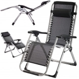Skladacie záhradné ležadlo Zero Gravity
