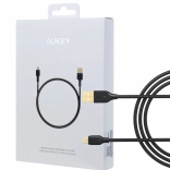 rýchlonabíjací micro USB kábel AUKEY 1 m, USB‑A, 480 Mb/s