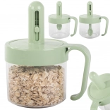 Vzduchotesná dóza na korenie s integrovanou lyžičkou a uškom 0,2 l