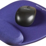 Ergonomická modrá penová podložka pod myš