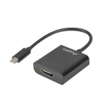 Adaptér USB‑C na HDMI, 15 cm, čierny