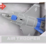 Stíhačka na batérie so zvukmi a svetlami