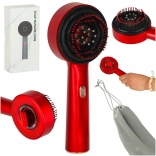 Masážny kefa na hlavu s USB a infračerveným svetlom