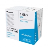 Sieťový kábel LAN 100m šedý