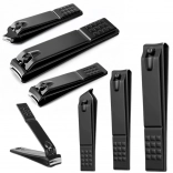 sada čiernych klieštikov na nechty 3 ks – veľké, malé a šikmé