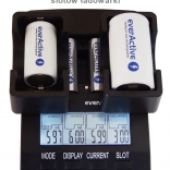 Inteligentná nabíjačka EVERACTIVE NC-3000 pre AA/AAA s podporou C/D (s adaptérom)