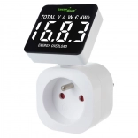 merač spotreby energie GreenBlue GB620E s otočným displejom
