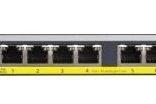 Neriadený prepínač Netgear GS108LP 8 portov PoE/PoE+
