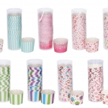 Farebné cukrárske košíčky