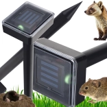 Solárny ultrazvukový odpudzovač krtkov a hlodavcov 1000 m²