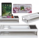 Stojan na líčenie s držiakom na tablet