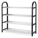 Viacúrovňový regál na topánky pre 8 párov