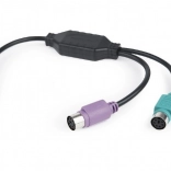 Adaptér 2× PS/2 na USB pre myš a klávesnicu