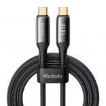 Kábel Mcdodo USB-C na USB-C, 240W, 1,2m (čierny)