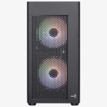 skriňa mini tower HEXFORM TG FRGB s USB 3.0 – čierna