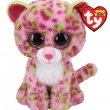 TY Beanie Boos maskot ružový leopard 15 cm