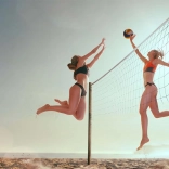 Volejbalová sieť 9,5 × 1 m s lankom a prepravnou taškou