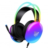 Herné headset ONIKUMA X25 čierny s RGB podsvietením