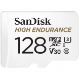 MicroSD karta SanDisk High Endurance 128 GB na monitorovanie a palubné kamery