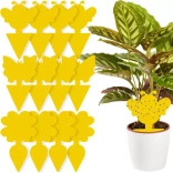 Žlté lepiace pasce na hmyz 12 ks