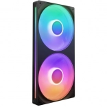 NZXT F280 RGB Core PWM čierny duálny ventilátor