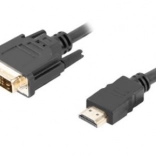 HDMI–DVI-D kábel 1,8 m čierny