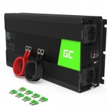 Menič napätia 12V/230V Green Cell s modifikovanou sinusoidou 1500W