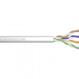 Inštalačný kábel CAT.5e U/UTP Eca sivý 305m