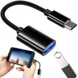 USB-C na USB-A 3.0 OTG adaptér s opleteným káblom