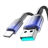 Joyroom nabíjací kábel USB‑A na Lightning 3 A 1,2 m čierny
