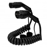 Špirálový nabíjací kábel pre elektromobily Typ 2 - 5M