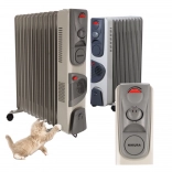 Olejový elektrický ohrievač NIKURA 11 rebier