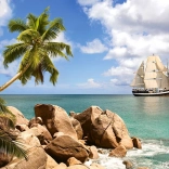 Puzzle 1500 dielikov Sailing in Paradise 68 × 47 cm Castorland