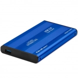 Externé puzdro na HDD/SSD 2.5" SATA3 USB 3.0 Modré