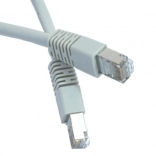 Patch cord tienený FTP kat.6 so zástrčkou 15M šedý