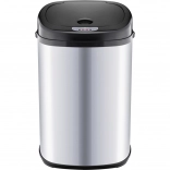 bezdotykový nerezový kôš s automatickým senzorom