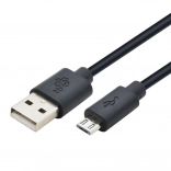 Kábel USB na Micro USB 1.8m čierny