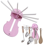 Skladací nástenný vešiak na uteráky a náradie