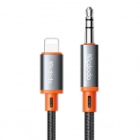 Audio kábel Mcdodo Lightning na 3,5 mm AUX, 1,8 m, čierny