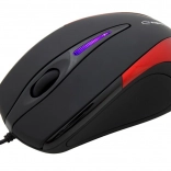 Drôtová optická myš Esperanza červená