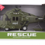 Vojenská helikoptéra na batérie