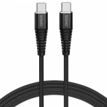 USB-C kábel Savio 5A 2m
