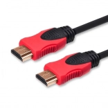HDMI kábel 2.0, 3m, čierny, pozlátené koncovky, ethernet/3D, 4K
