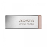 USB flash disk ADATA Ur350 64GB USB3.2 hnedý kov