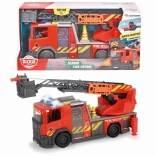 Hasičské auto SCANIA Rosenbauer 35 cm so svetlami, zvukmi a vodným delom