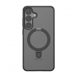 Puzdro na telefón Torras Ostand Spin pre Samsung S25 čierne