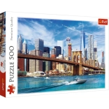 Puzzle 500 dielikov Výhľad na New York Trefl