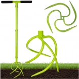 Ručný záhradný kultivátor GARDLOV s nastaviteľnou výškou 90–100 cm